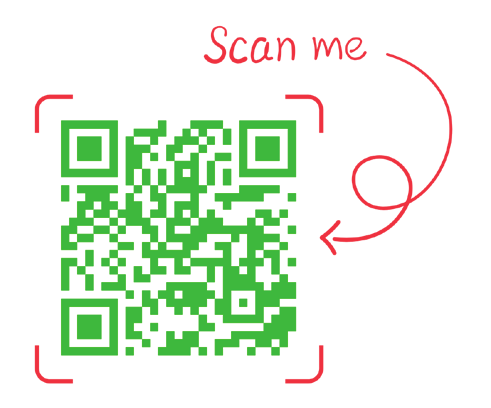 Código QR para votar na melhor harmonização